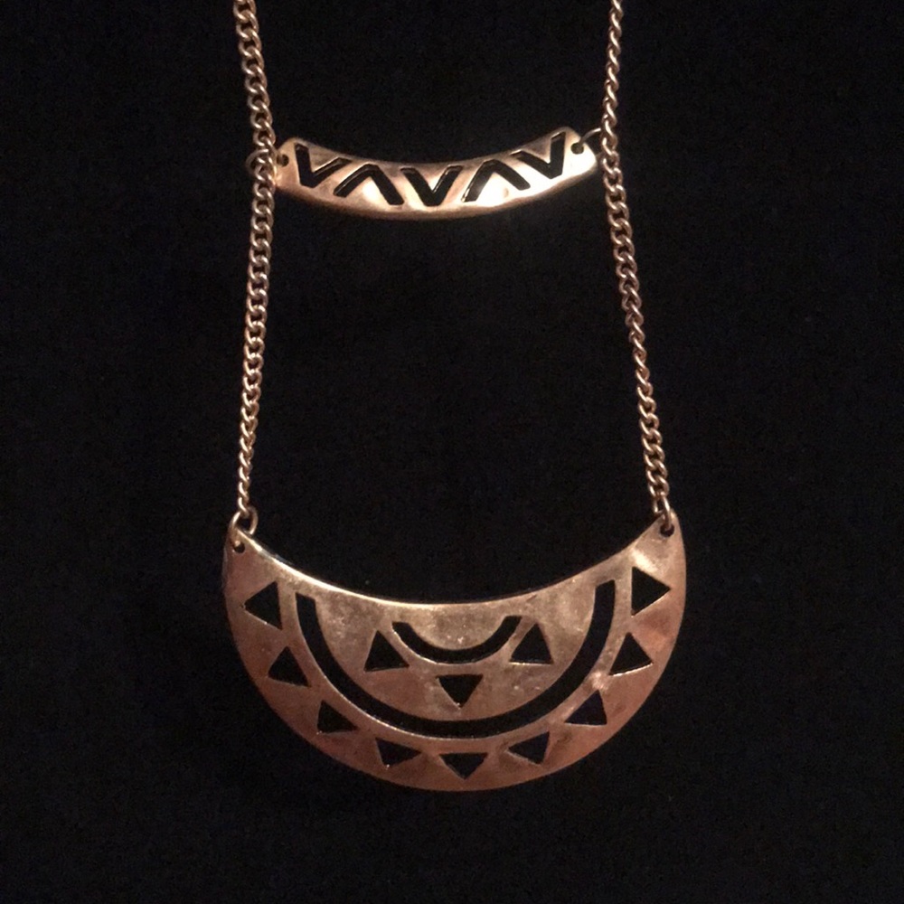 Long Gold Necklace